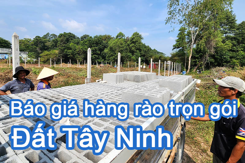 Báo giá hàng rào đất Tây Ninh trọn gói vật tư và công thợ